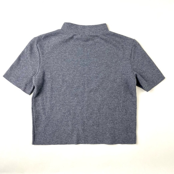 Zara Charcoal Short Sleeve Top - Picture 3 of 3